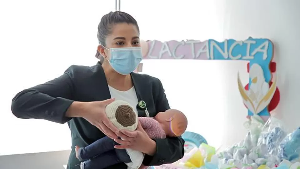 La lactancia materna salva vidas, previene infecciones y enfermedades en recién nacidos