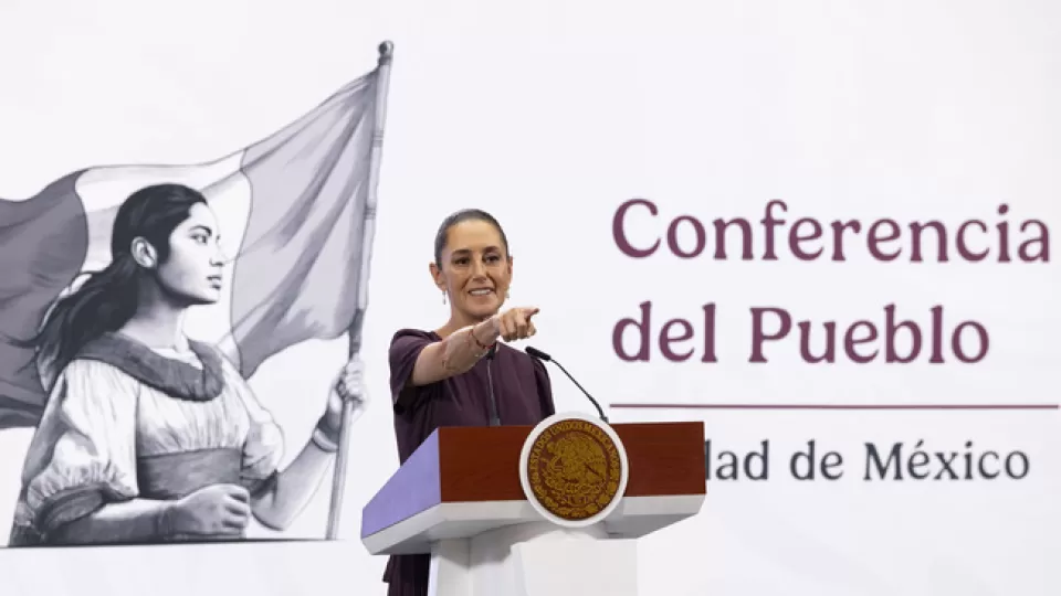 En lo que va del 2025 se registró un máximo histórico de 21 mil 400 mdd de Inversión Extranjera Directa: Sheinbaum