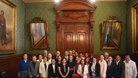 El gobernador se reunió con la presidenta Claudia Sheinbaum para dar seguimiento al programa IMSS Bienestar