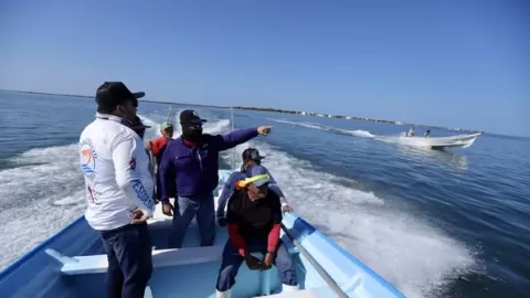 Implementan el Programa de Inspección y Vigilancia para combatir la pesca furtiva y proteger el ecosistema marino