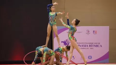 Gimnasia rítmica mexicana consigue 11 medallas en el Panamericano Juvenil