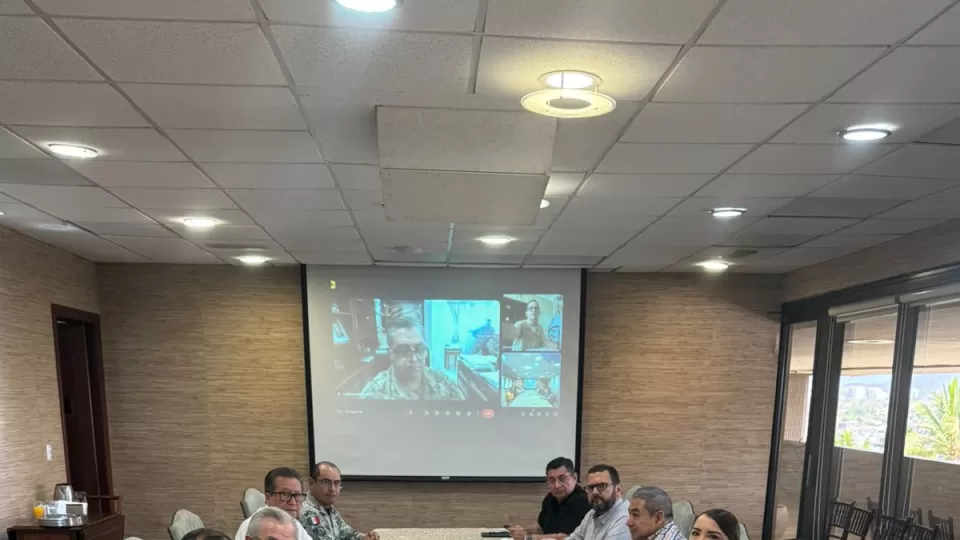 En mesa de seguridad, Sinaloa se prepara ante la tormenta Alvin