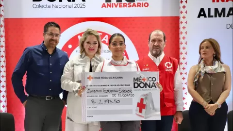 Superando la meta culmina la Colecta Anual de Cruz Roja Mexicana Delegación Sinaloa