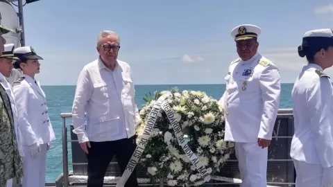 “La Marina Armada es sinónimo de soberanía nacional”: Gobernador en la conmemoración del Día de la Marina