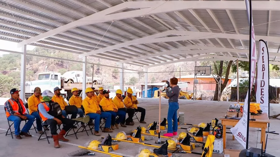 Activan brigada contra incendios forestales en Potrerillos, Concordia