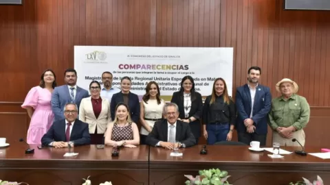 Comparecen ante Comisión de Puntos Constitucionales las aspirantes a Magistratura Regional del TJA