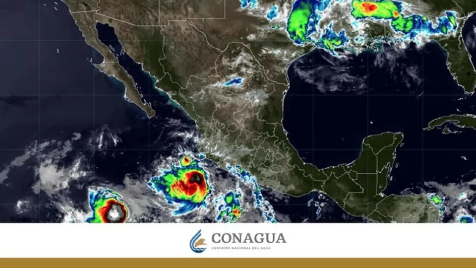 Barbara evolucionó a huracán categoría 1 en la escala Saffir-Simpson
