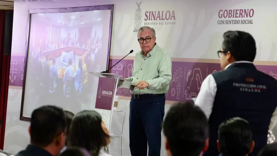 Sinaloa está listo para la temporada de lluvias con 132 albergues temporales: Rocha Moya