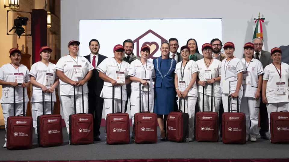 Presidenta encabeza el arranque nacional del programa Salud Casa por Casa