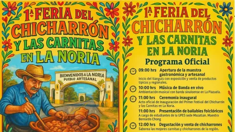 Festeja a papá en la Primera Feria del Chicharrón y las Carnitas en La Noria