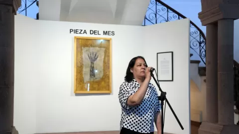 Una obra del pintor Rufino Tamayo es la Pieza del mes en el MASIN