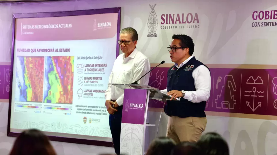 Finalizó junio con lluvias por encima de lo normal en la entidad: Protección Civil Sinaloa