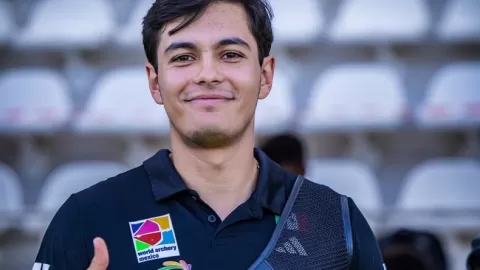 Alejandra Valencia y Matías Grande, Top 10 en Copa del Mundo de Tiro con Arco