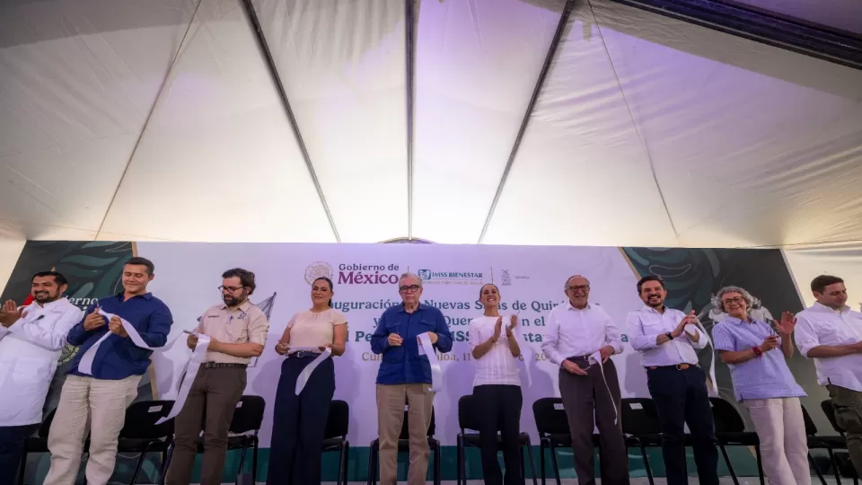 Presidenta Sheinbaum inaugura nuevas áreas del Hospital Pediátrico de Sinaloa