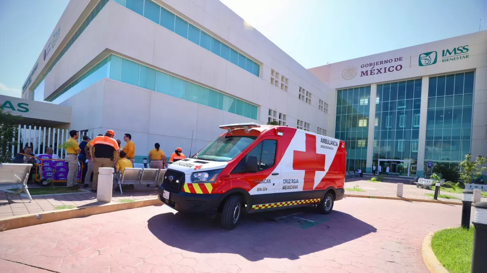 Un total de 90 pacientes fueron evacuados tras incendio en el Nuevo Hospital General de Culiacán