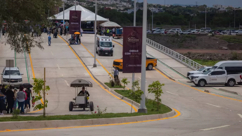 Inauguran puente Humaya en Culiacán, para mejorar infraestructura urbana y calidad de vida de sinaloenses
