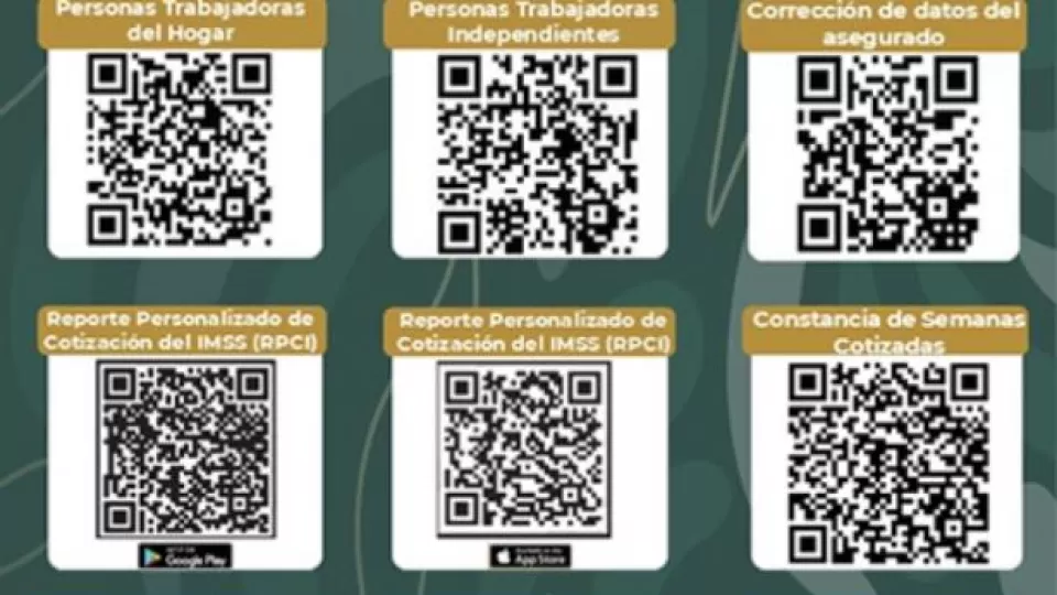 Habilita IMSS códigos QR para facilitar el acceso de trámites y servicios