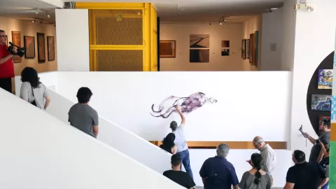 El arte de Ito Contreras deja su huella en la GAALS