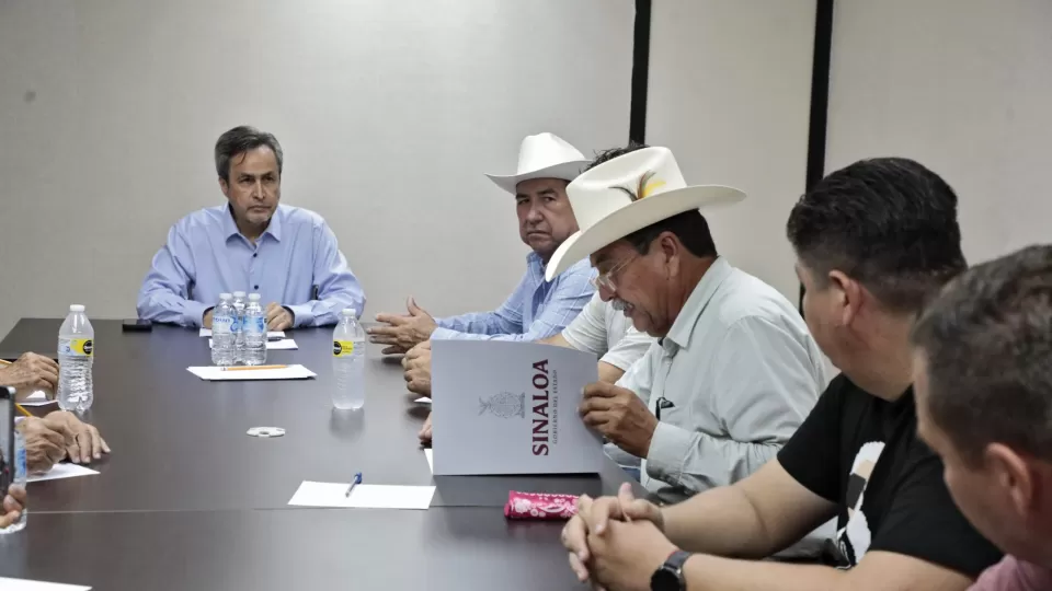Se acuerda reunión de trabajo entre productores y SADER Sinaloa