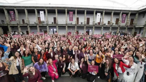Red de Abogadas de las Mujeres construyen derechos y justicia: Presidenta Claudia Sheinbaum