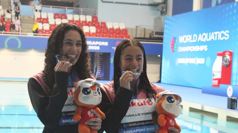 Clavadistas obtienen dos platas más para México en Mundial de Deportes Acuáticos Singapur 2025