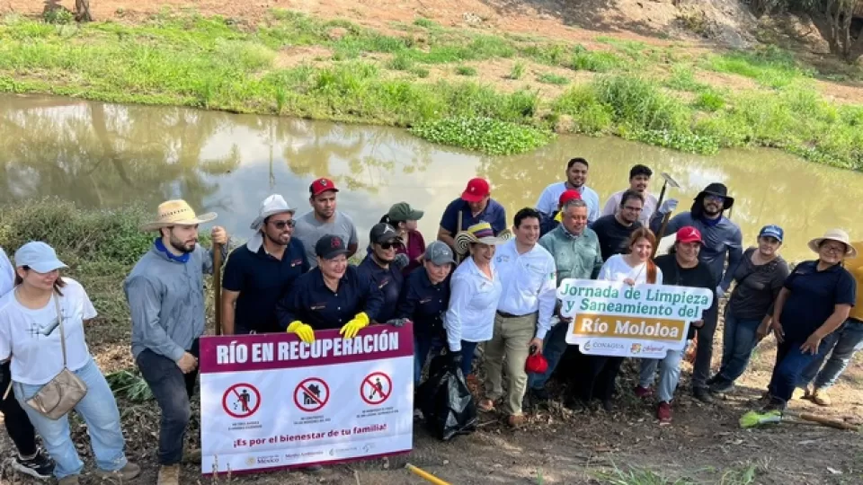 Se suman casi 14 mil personas a jornadas de limpieza y restauración de ríos en México
