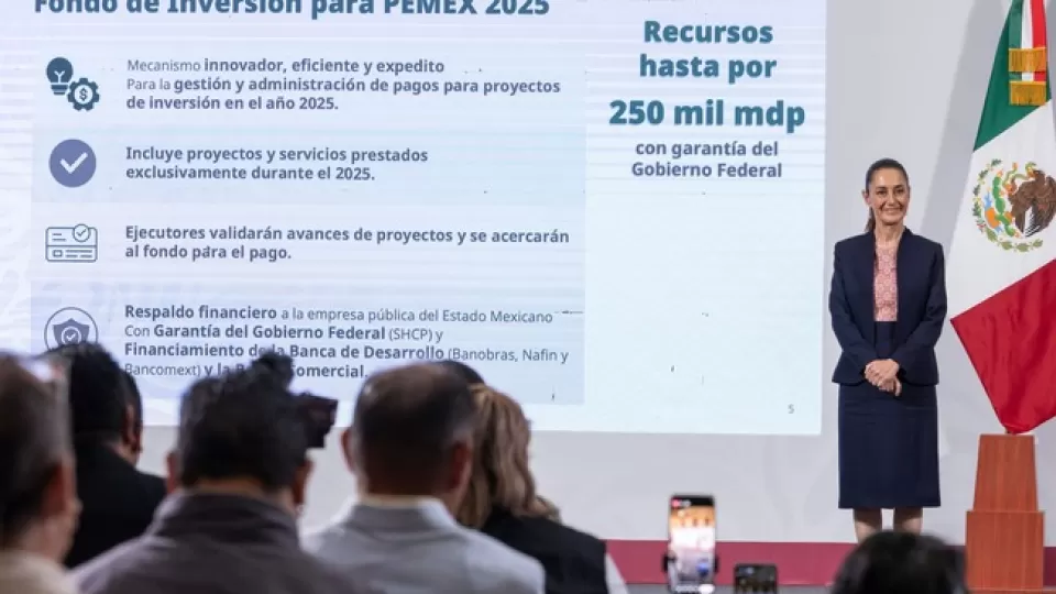 La Presidenta Claudia Sheinbaum presentó el Plan Estratégico 2025-2035 de Pemex