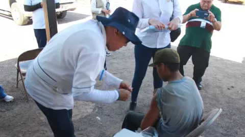 Mil 420 vacunas contra el sarampión se aplicaron en la jornada extraordinaria de reforzamiento en Juan José Rios