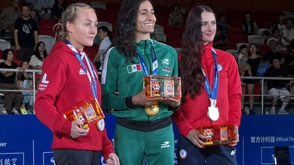 La mexicana Laura Burgos conquista el oro en los Juegos Mundiales Chengdú 2025