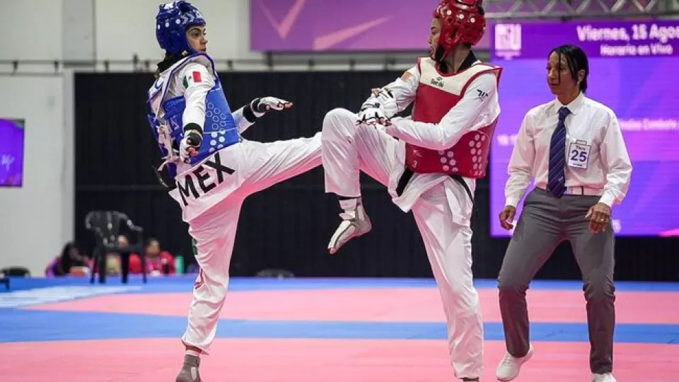 Taekwondo cosecha dos oros y un bronce en su primera jornada en Asunción 2025