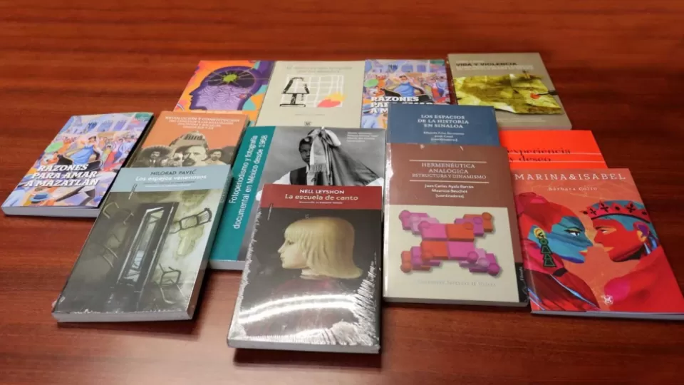 Tiene Editorial UAS promoción de libros con el 40 por ciento de descuento