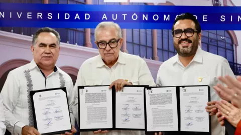 Firma Universidad Autónoma de Sinaloa convenio de colaboración con el Ayuntamiento de Culiacán