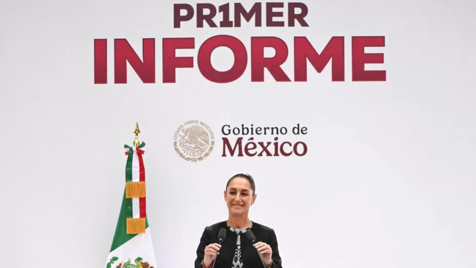 Rocha Moya acude al Primer Informe de Gobierno de la presidenta Claudia Sheinbaum