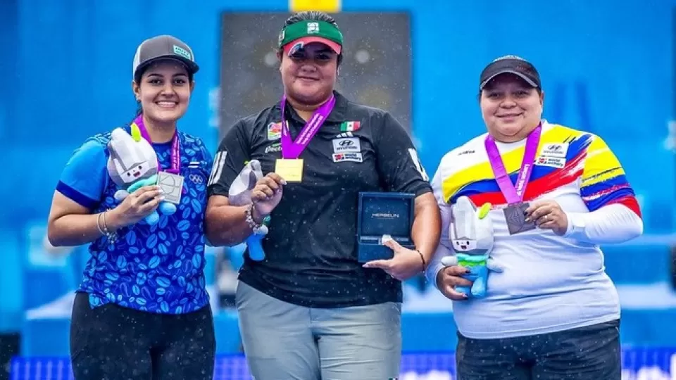 La mexicana Maya Becerra conquistó la gloria en el Campeonato Mundial de Tiro con Arco