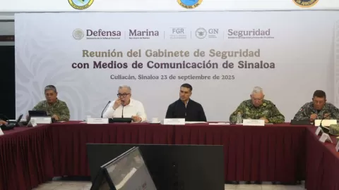 El gabinete de seguridad fortalece colaboración con medios de comunicación de Sinaloa