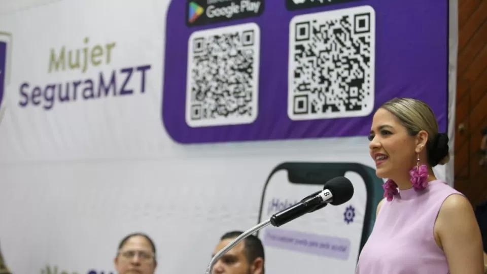 Presentan "Mujer Segura MZT", una aplicación que fortalece la seguridad y protección de las mujeres en Mazatlán