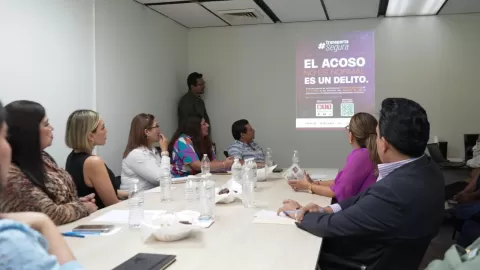 Presentan la campaña “Transporta Segura” para la prevención del acoso en el transporte público