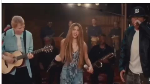 Shakira reinventa 'Hips Don't Lie' con Ed Sheeran y Beéle: una fusión global que celebra su legado
