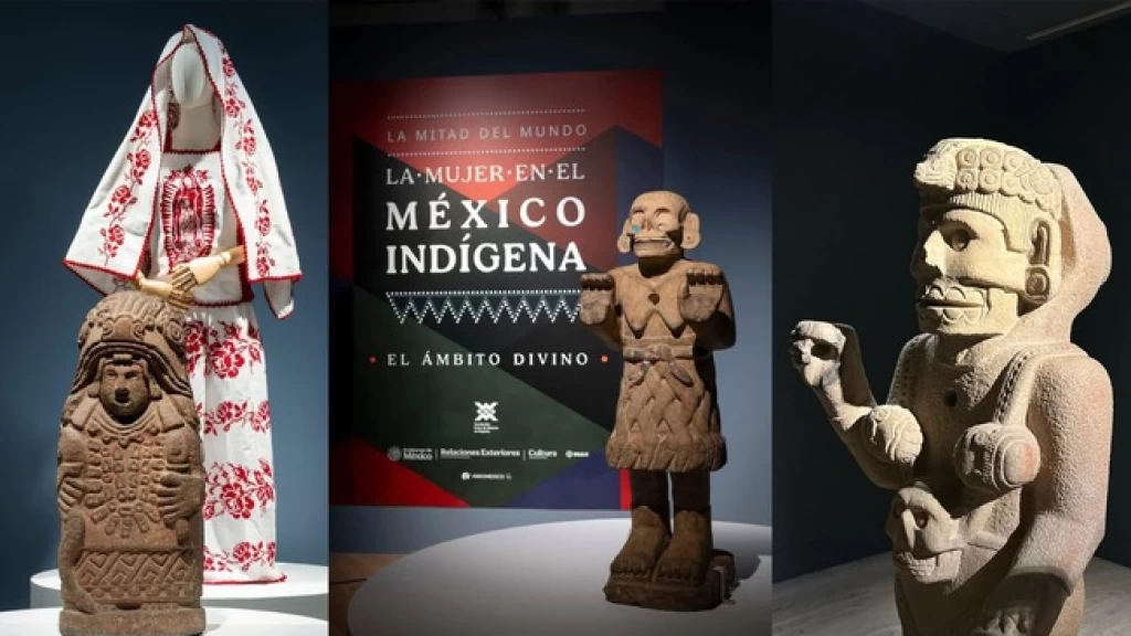 México brilla en España: 'La Mitad del Mundo' honra a la mujer indígena con magna exposición cultural
