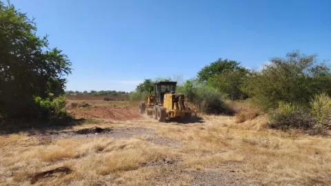Inició Gobierno del Estado la pavimentación de la segunda etapa del Malecón de Guamúchil