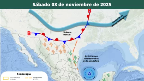 Sinaloa bajo el sol: calor extremo y cielos despejados dominan este 8 de noviembre