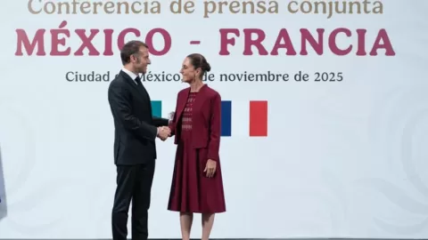 Lee la declaración conjunta México-Francia durante la visita de Macron a México