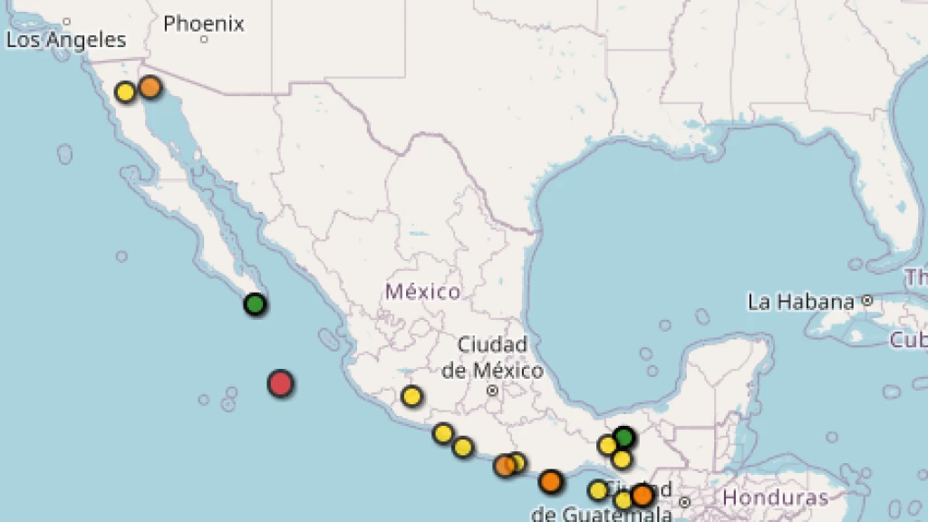 Sismo de Magnitud Preliminar 5.2 Sacude Costas de Cabo San Lucas: Sin Daños Reportados