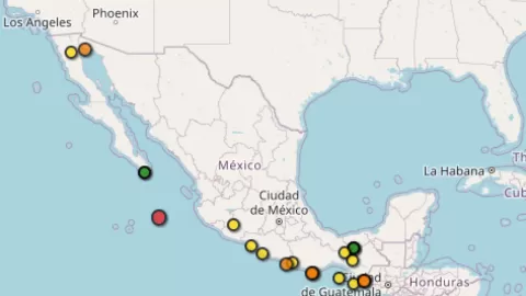 Sismo de Magnitud Preliminar 5.2 Sacude Costas de Cabo San Lucas: Sin Daños Reportados
