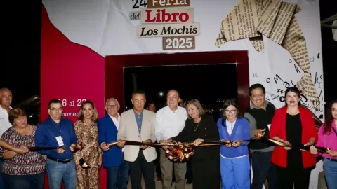 Fue inaugurada la 24ª edición de la Feria del Libro Los Mochis 2025