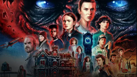 Récord Histórico: 'Stranger Things' Coloca 4 Temporadas en el Top 10 de Netflix Antes del Gran Final de la Quinta Temporada