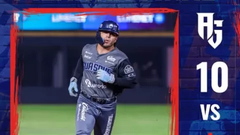 ¡Explosiva Ofensiva! Leo Heras Lidera a Algodoneros de Guasave con Par de Jonrones en Contundente Victoria sobre Águilas de Mexicali en la LMP