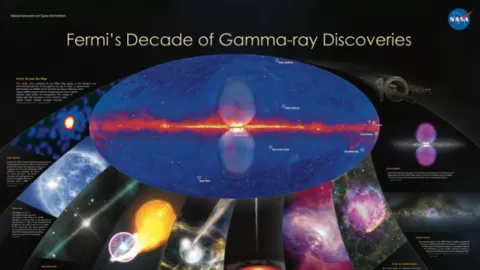 Telescopio Fermi de la NASA detecta posibles señales directas de materia oscura por primera vez