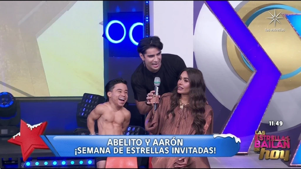 ¡Impactante! Abelito y Aarón incendian la pista de 'Hoy' Un baile 'atrevido' que habría dejado a Gali y Andrea sin palabras.