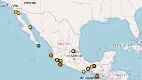 México Bajo Tierra: Tres Sismos Notables Sacuden Chiapas, Jalisco y Michoacán este 9 de Diciembre de 2025